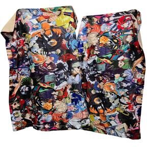 Anime-Themed 2-Pillow Shams Queen Size